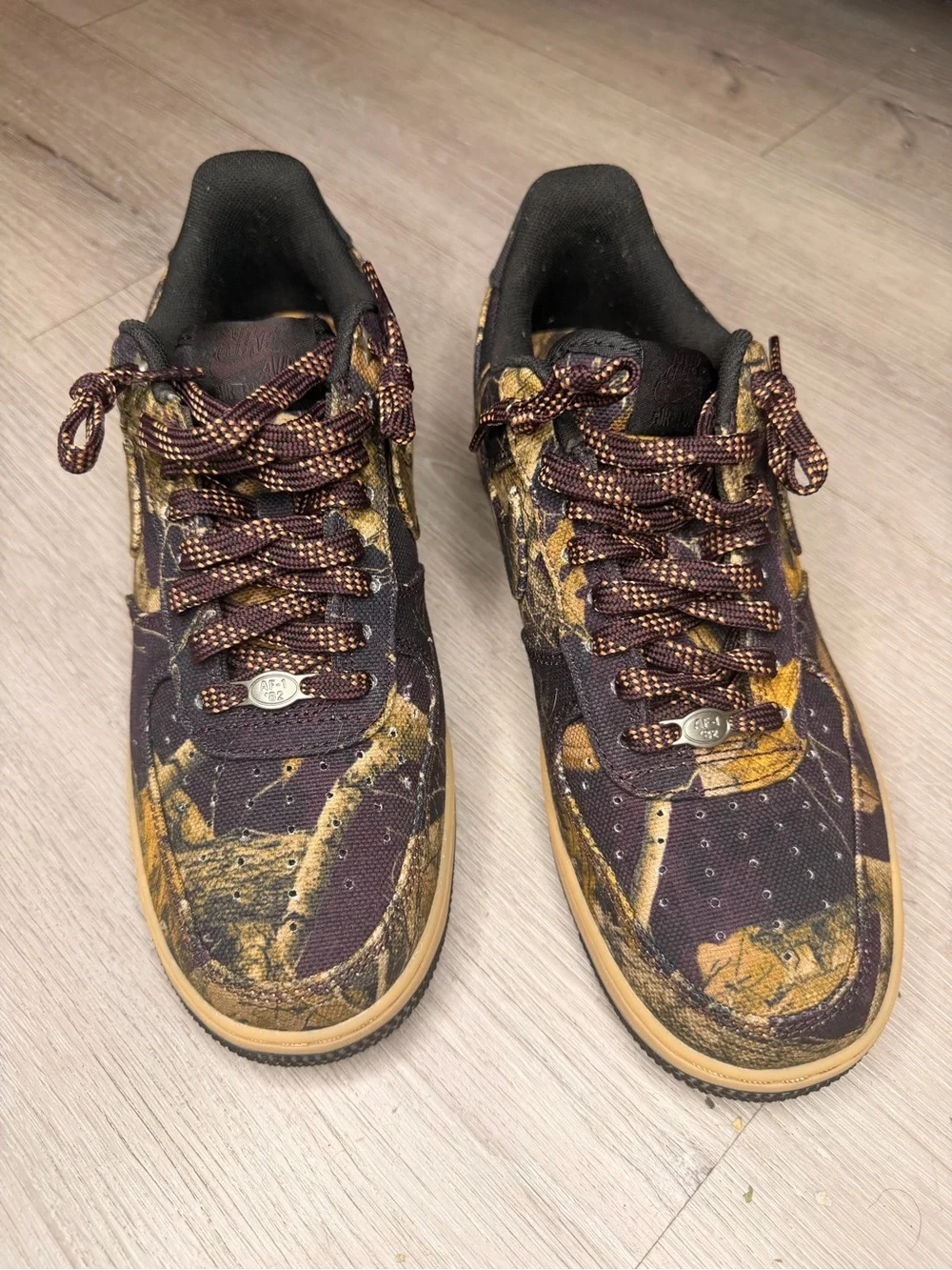 Nike Air Force 1 Low Realtree Camo Sneakers Size 8